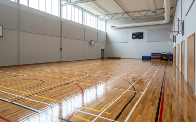 Commercial Sports Hall Floor Sanding in Clapham: Durability Meets Performance