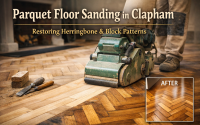 Parquet Floor Sanding in Clapham: Herringbone & Block Restoration
