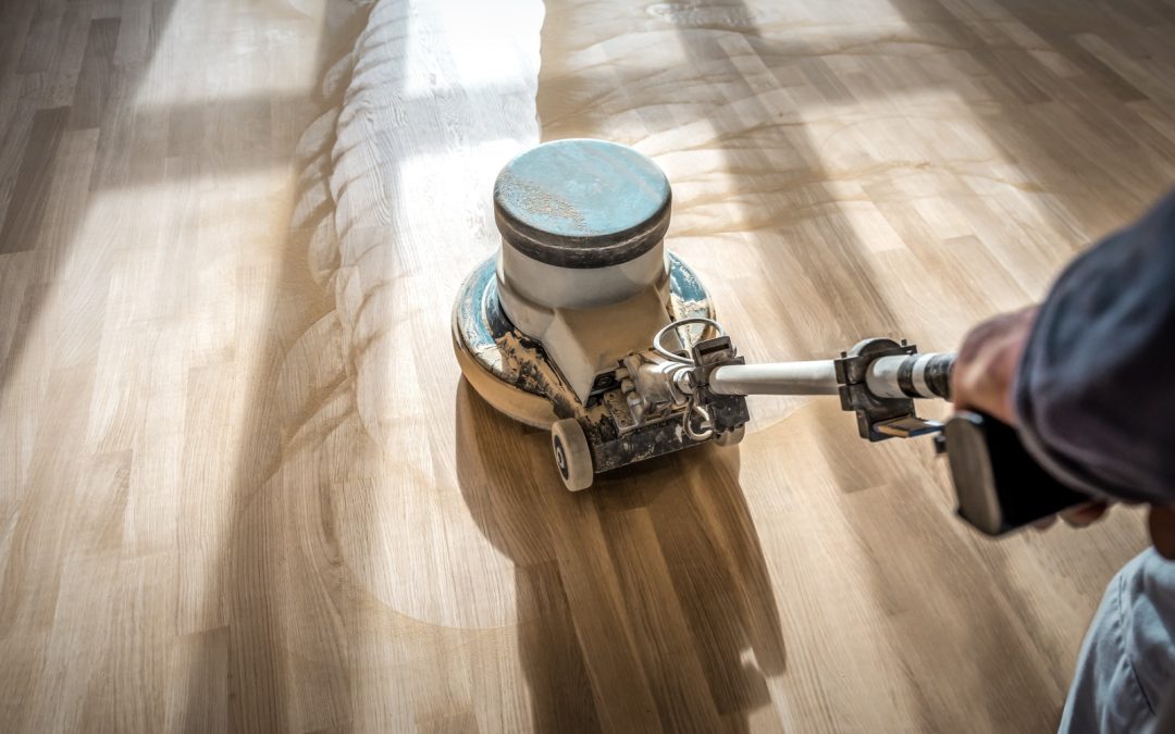 School floor sanding in Clapham